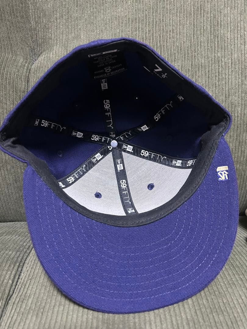 ヤクルトスワローズ　New Era 59FIFTY ネイビー キャップ　燕