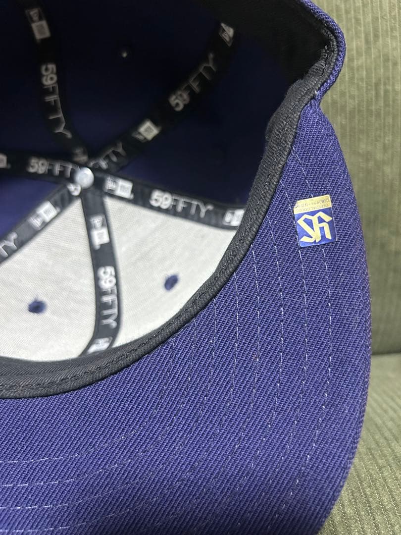 ヤクルトスワローズ　New Era 59FIFTY ネイビー キャップ　燕