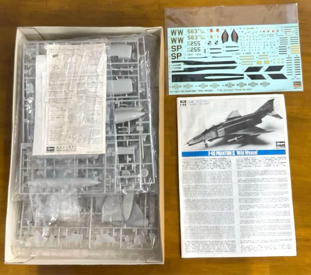 ハセガワ　 F-4G ファントムⅡ　ワイルドウィーゼル　1/48　PT9