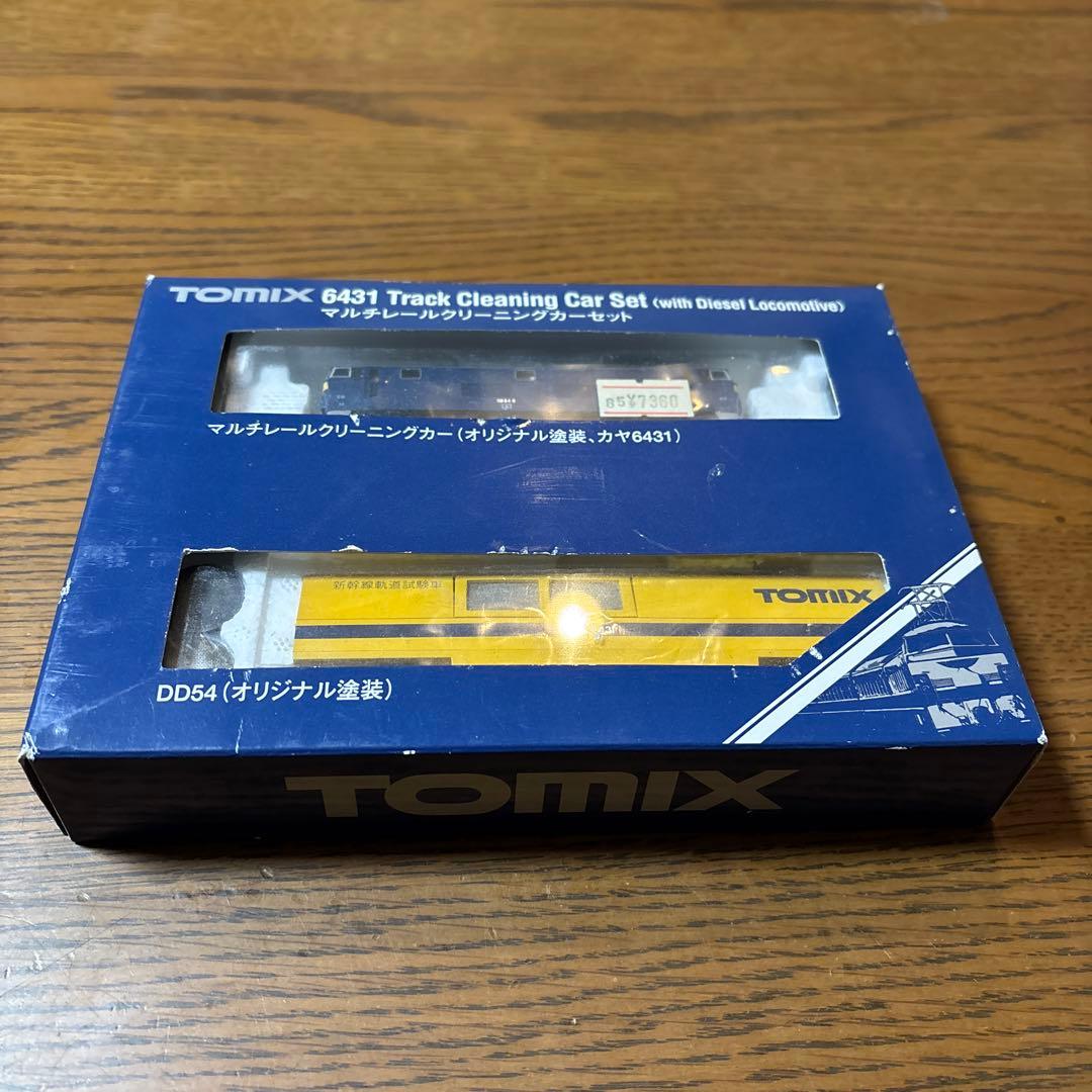 TOMIX マルチレールクリーニングカーセット　カヤ6431+DD54 希少