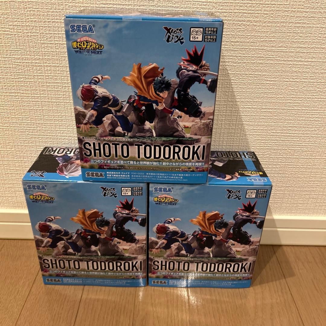 僕のヒーローアカデミア　轟焦凍フィギュア【5点】