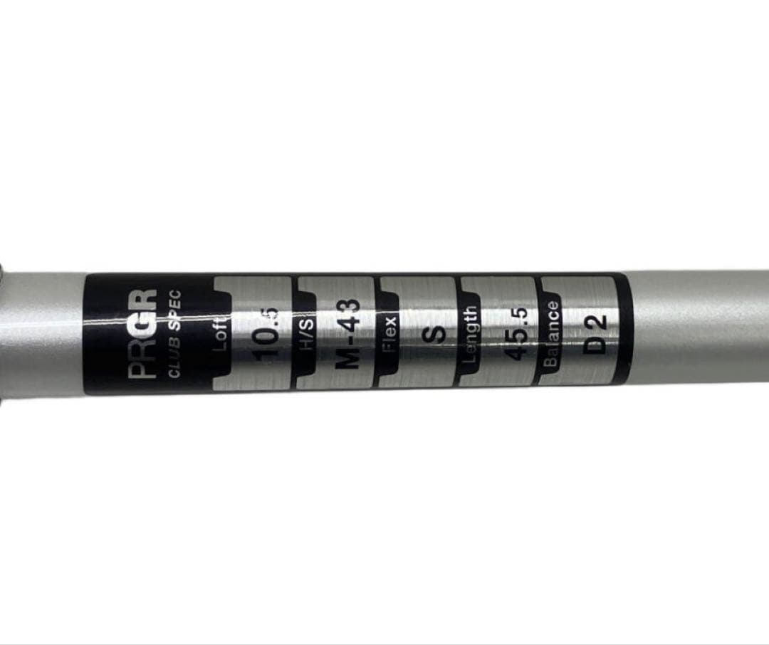 PRGR RS 10.5 ドライバー M-43 Flex S 45.5インチ Ｓ