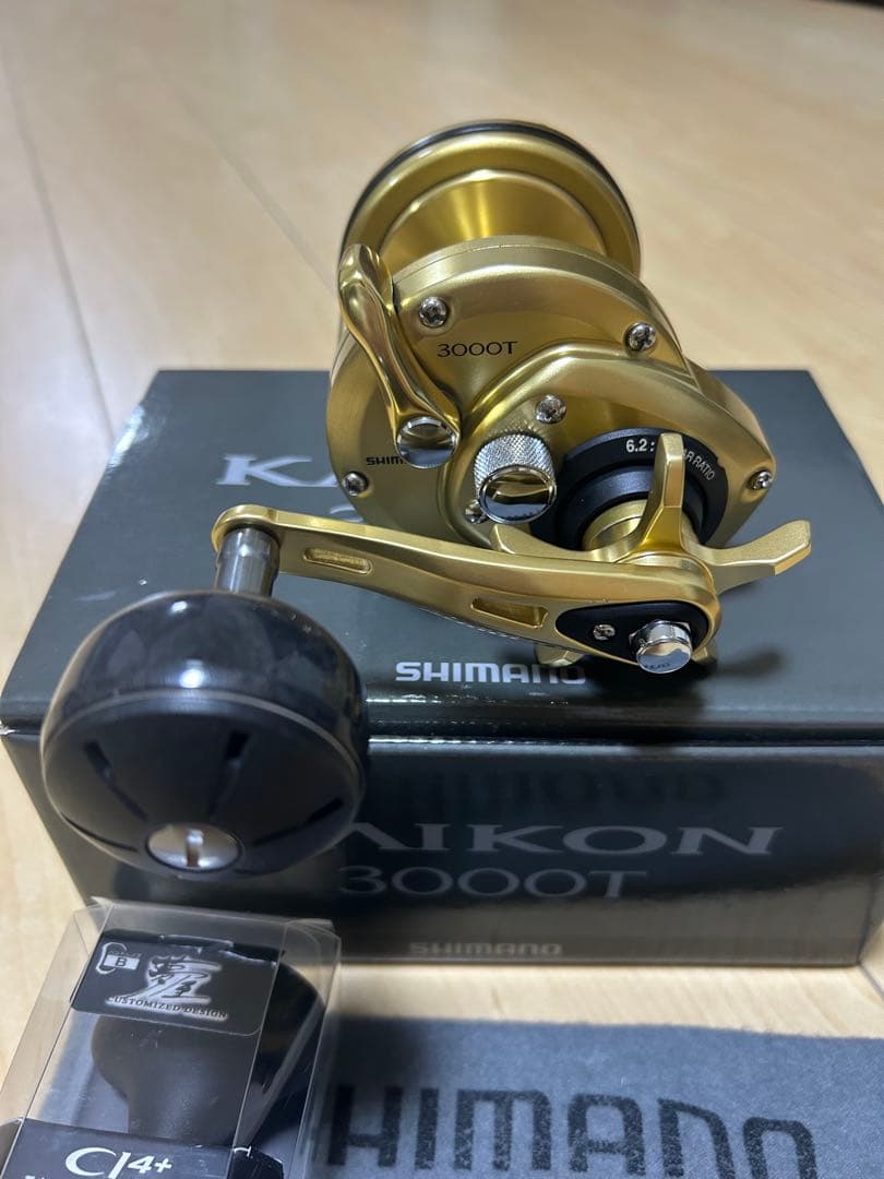 シマノ　海魂3000T 石鯛　夢屋ハンドルノブ