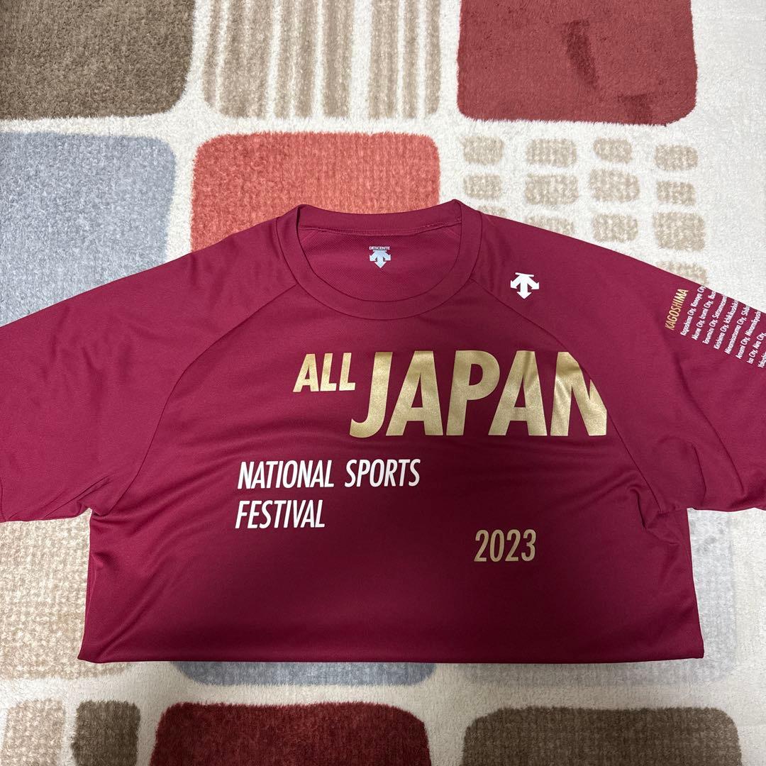 ALLJAPAN 国体 デサント Tシャツ XOサイズ