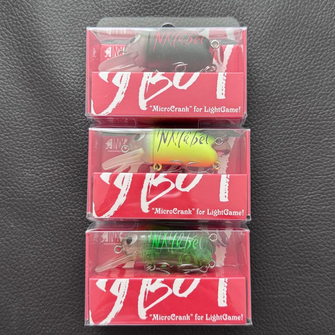インクスレーベル マイクロクランク J-Boy50 3色セット