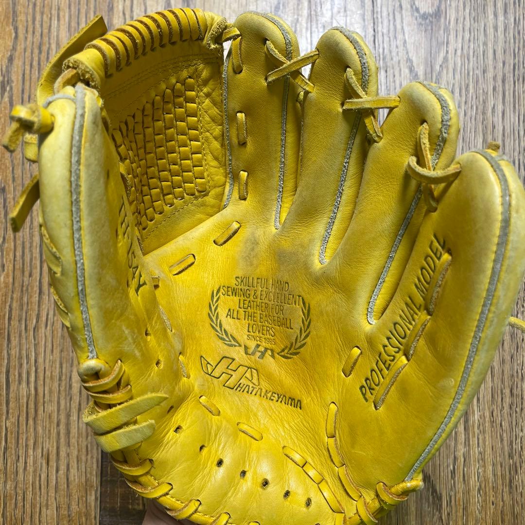 HATAKEYAMA プロフェッショナルモデル イエローグローブ