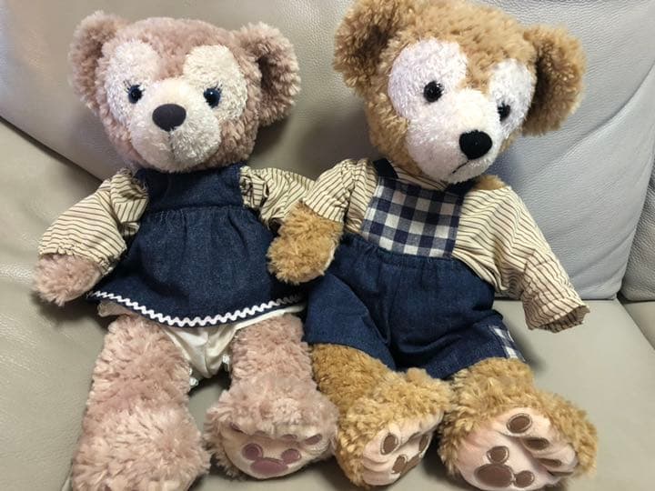 ダッフィー&シェリーメイ&コスチューム付き