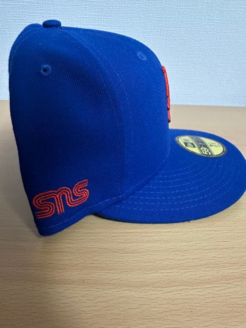New Era 59FIFTY snsコラボ 青 7 1/2