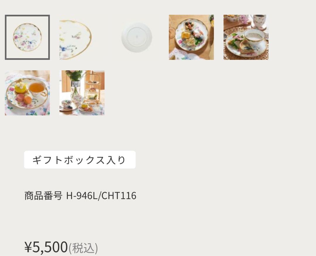 新品　Noritake チェスティ 23cmプレート