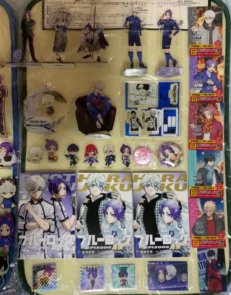 出品物６ページ分有り　潔　凪　玲王　凛　冴　ブルーロック　ちびぐるみ　ブルロ展