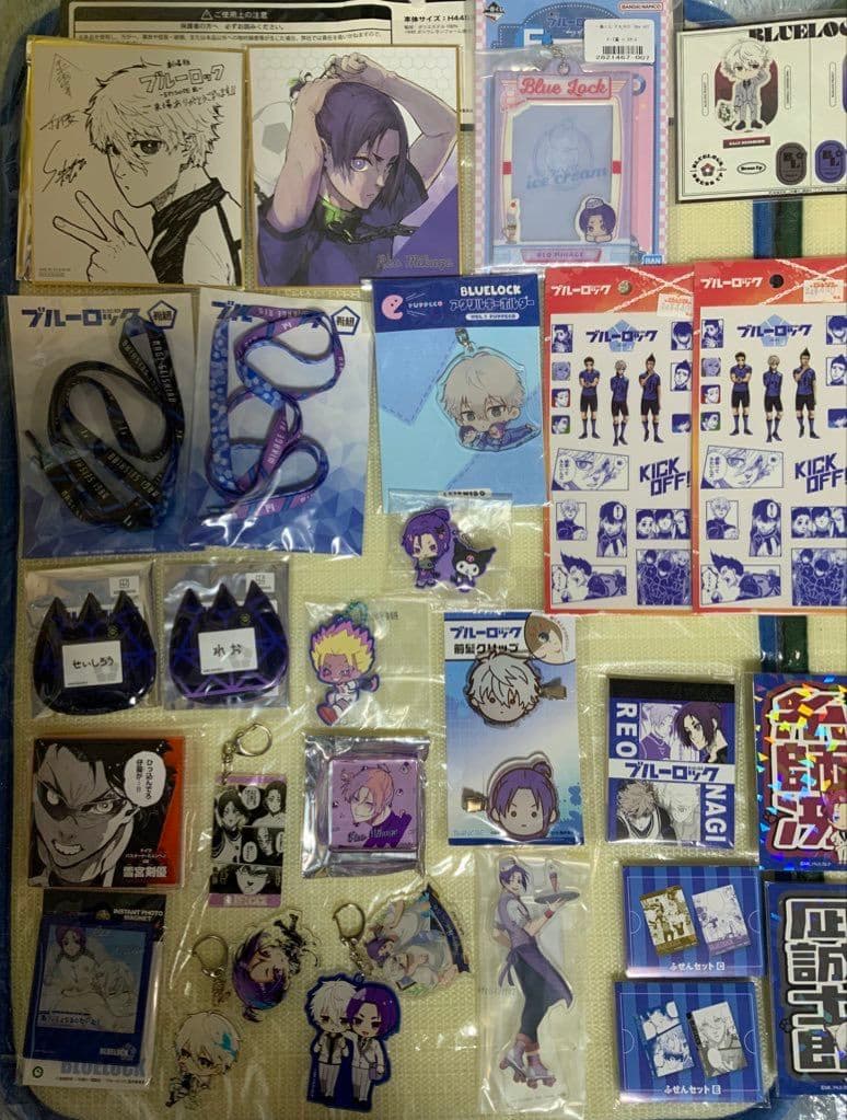 出品物６ページ分有り　潔　凪　玲王　凛　冴　ブルーロック　ちびぐるみ　ブルロ展