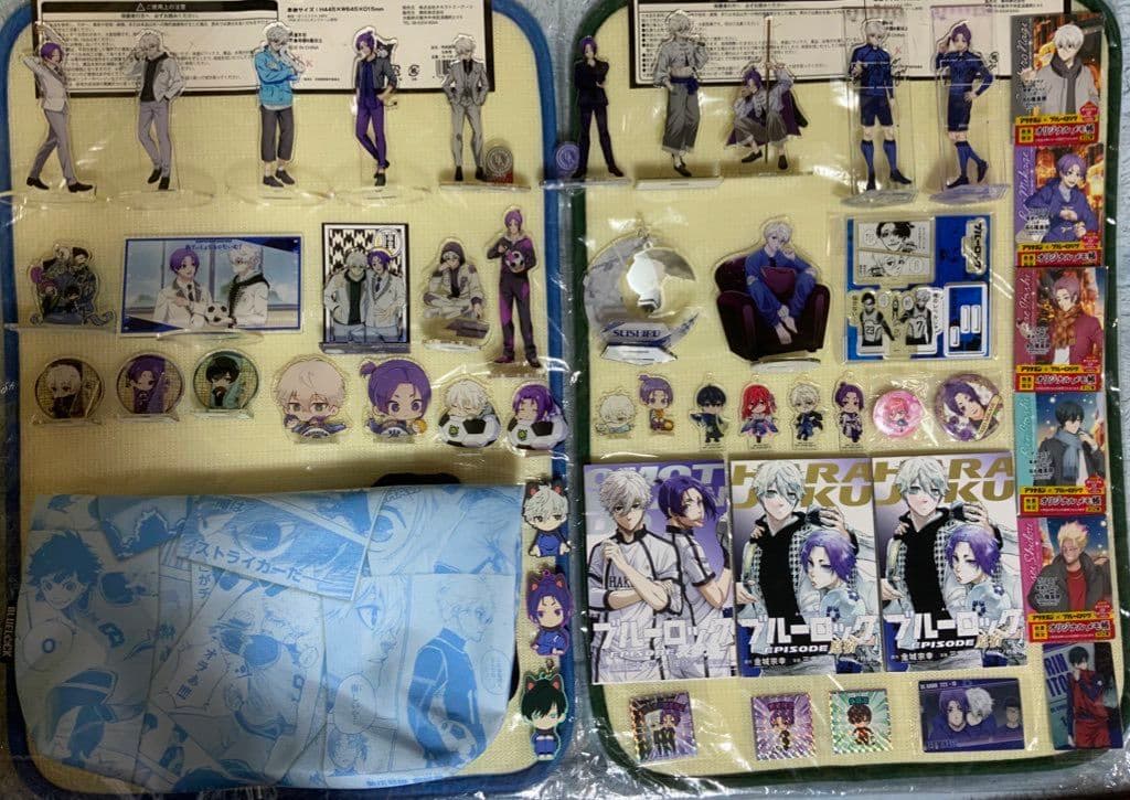 出品物６ページ分有り　潔　凪　玲王　凛　冴　ブルーロック　ちびぐるみ　ブルロ展