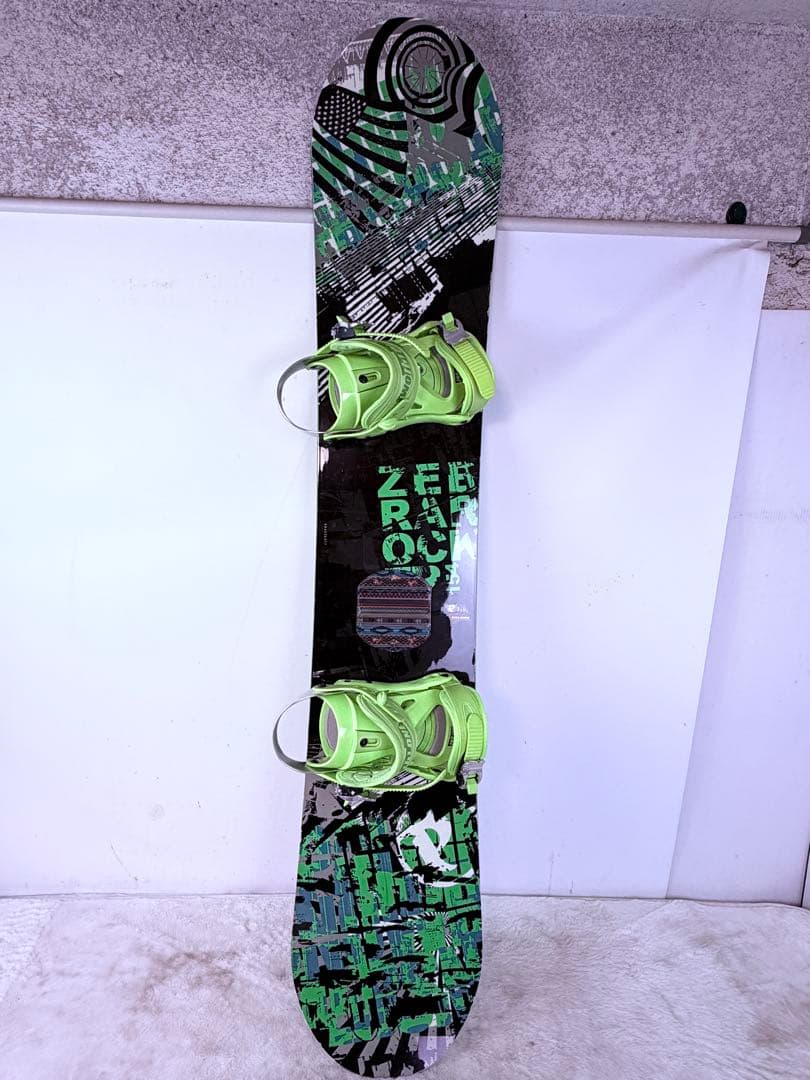 初心者おすすめ PALMER ZEBRA ROCK154cm スノーボードセット