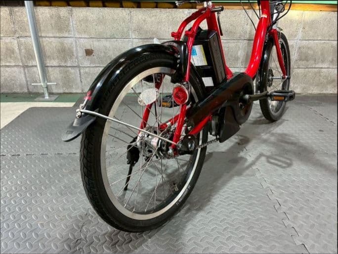 №8473電動自転車ヤマハPAS CITY C 20インチ レッド