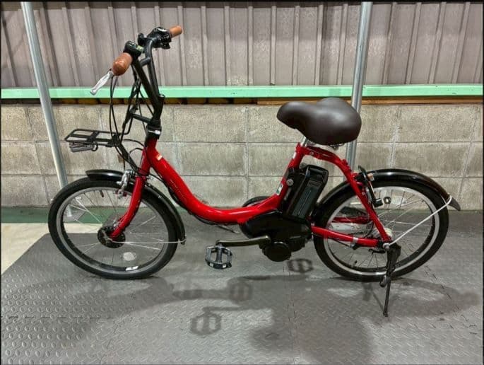 №8473電動自転車ヤマハPAS CITY C 20インチ レッド