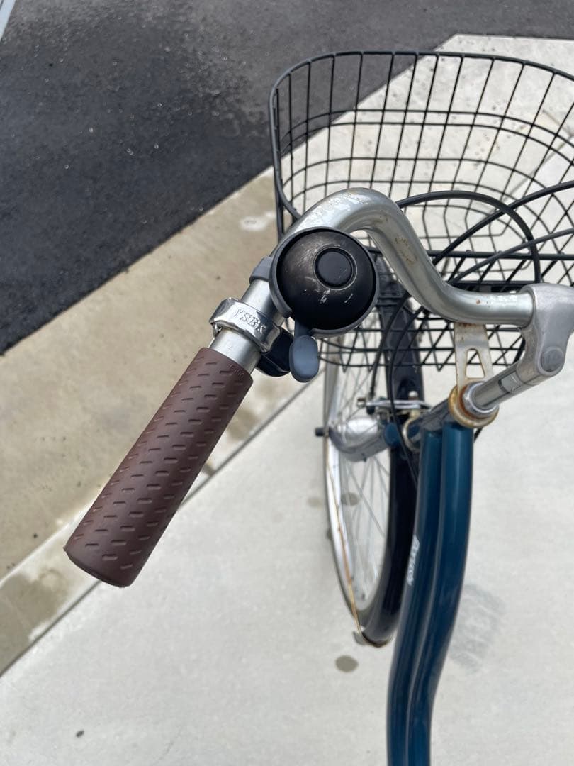丸石サイクルJOINUSシティーサイクル前面バスケット付き