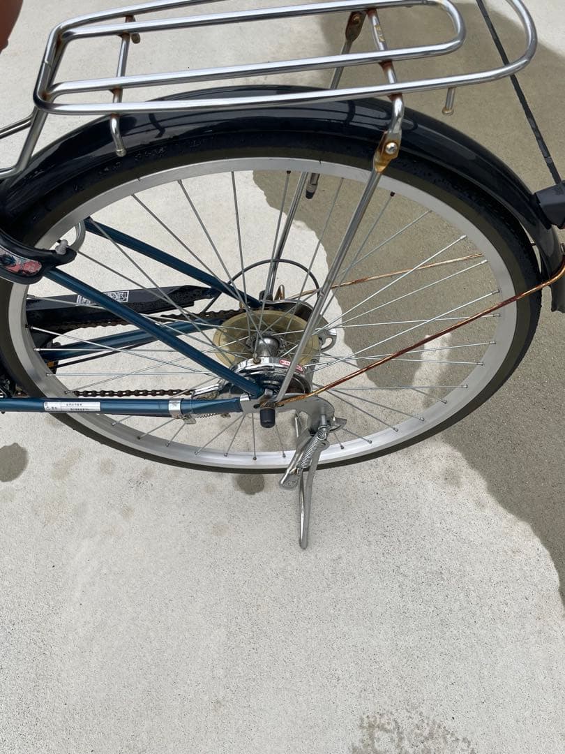 丸石サイクルJOINUSシティーサイクル前面バスケット付き