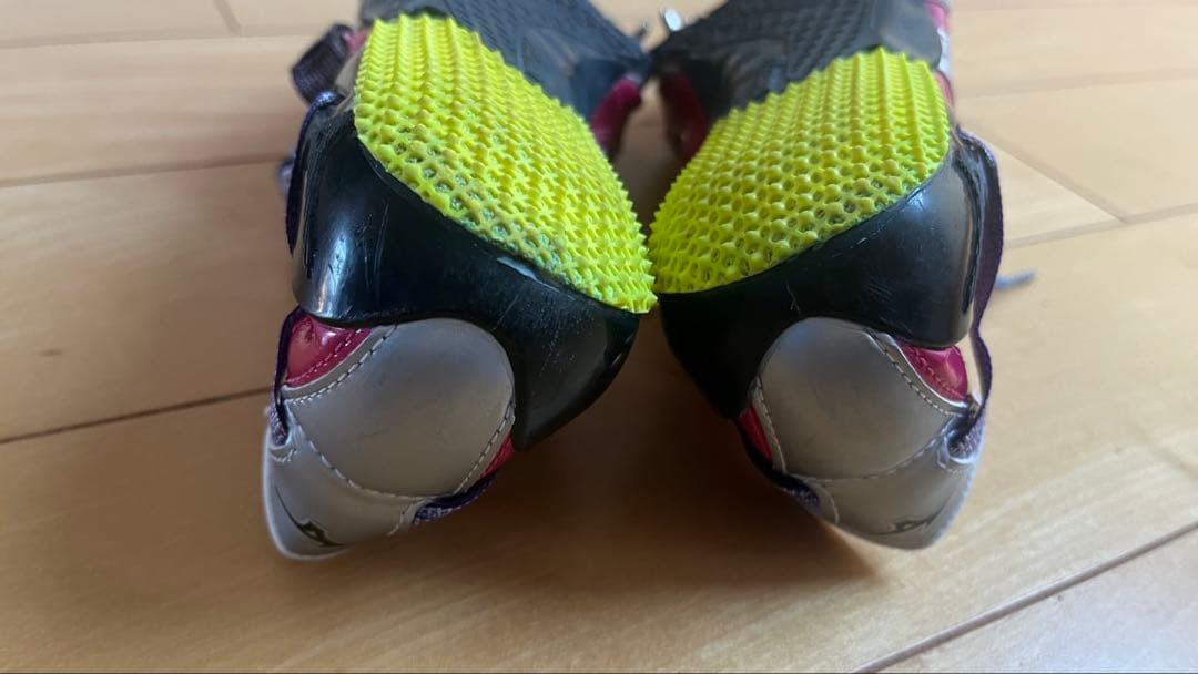【状態良好】クロノインクス 24.0cm 陸上競技　短距離　ピンク