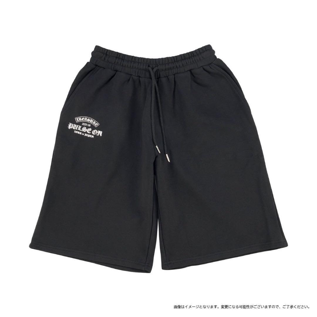 S TREASURE PULSE ON ハーフパンツ 黒 Lサイズ