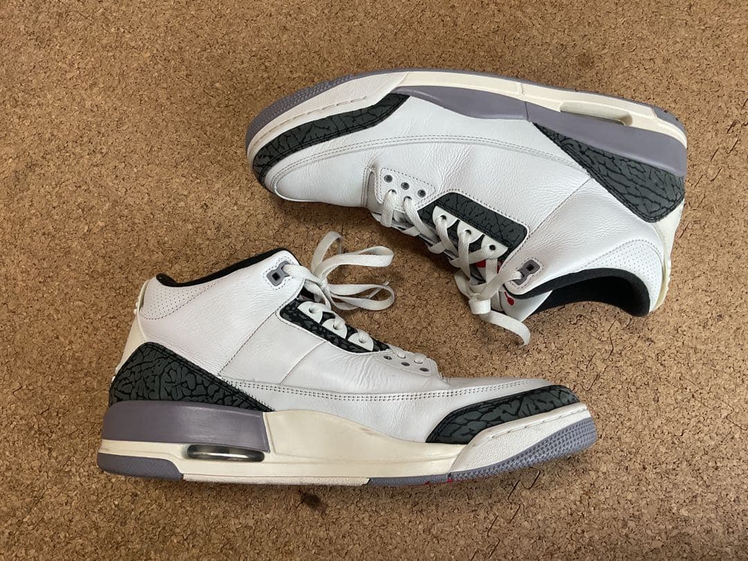 エアジョーダン3 レトロ AIR JORDAN 3 RETRO 31cm