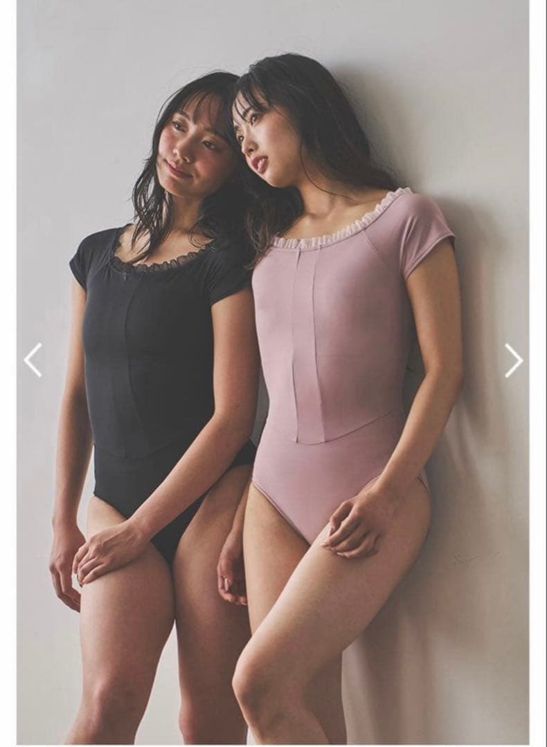 スティナstina RTN. ブラック レオタード　Pサイズ