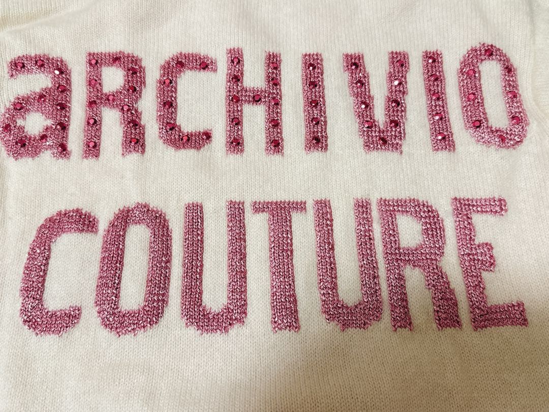 アルチビオarchivioカシミヤ100% ニットプルオーバー