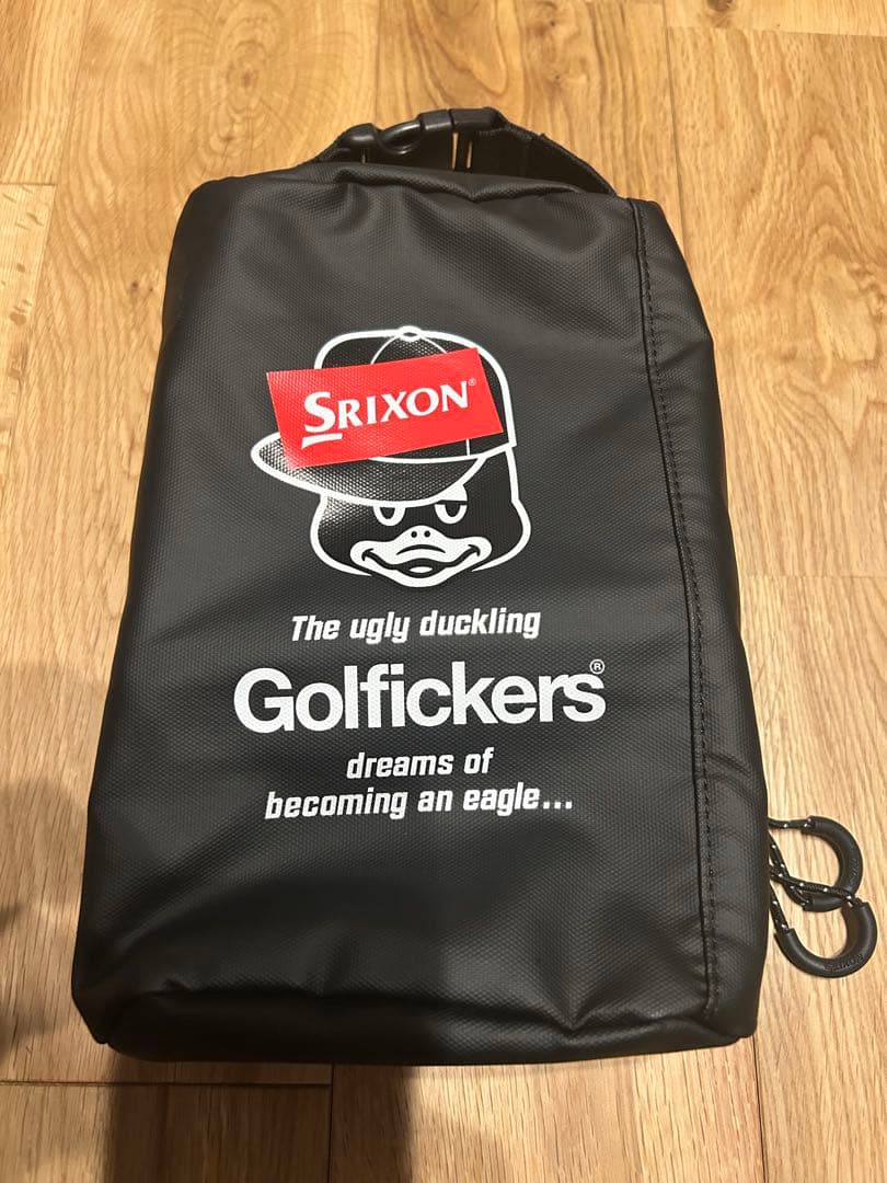 Golfickers ✖️Srixon ラウンドポーチ　カートバッグ