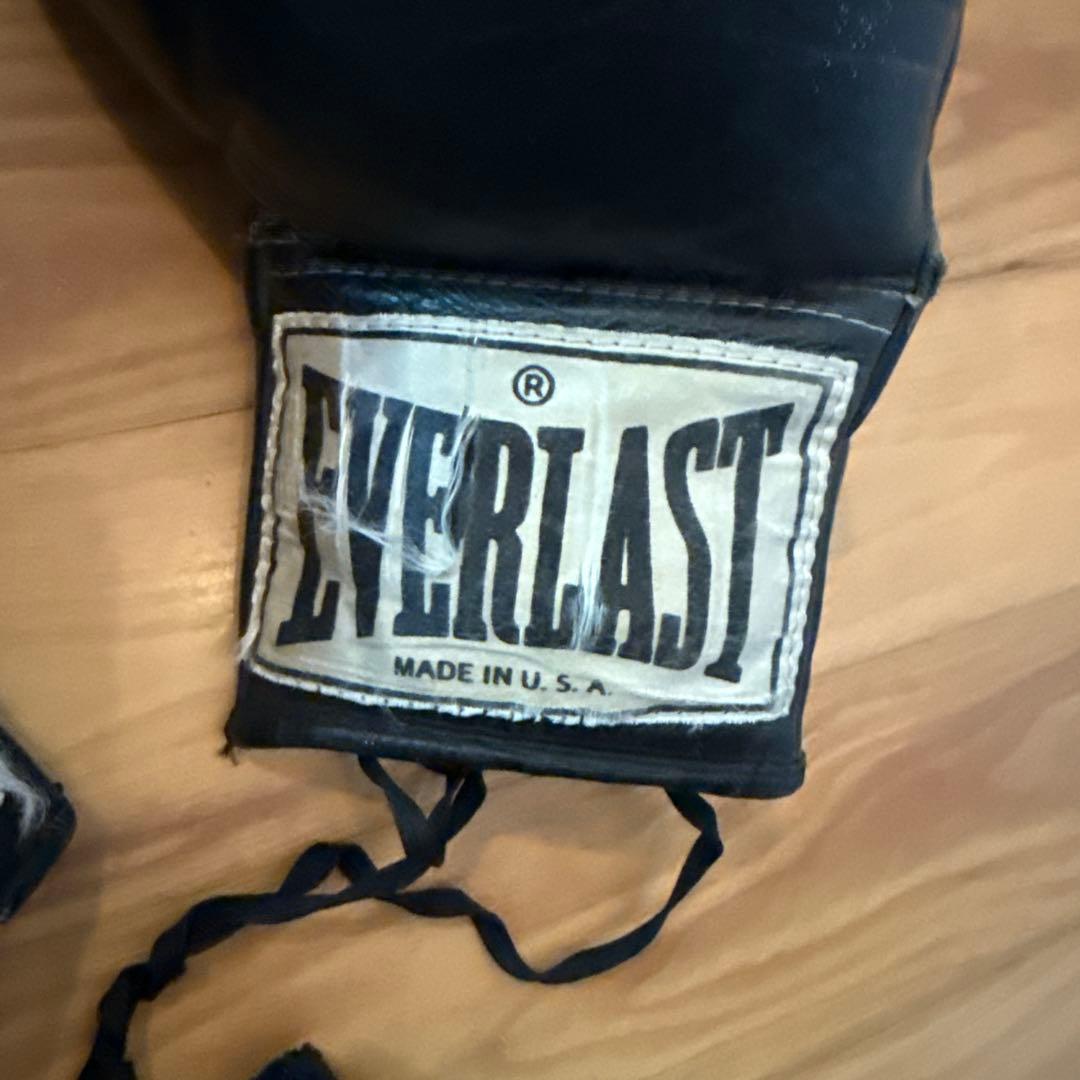 90s USA製 Everlast 本革14oz グローブ