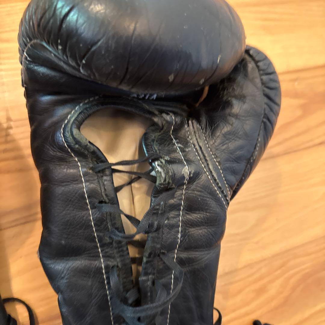 90s USA製 Everlast 本革14oz グローブ