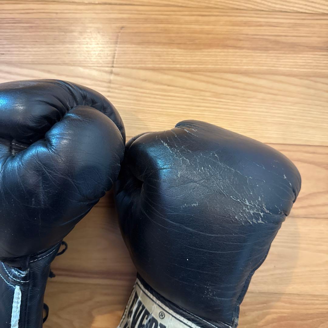 90s USA製 Everlast 本革14oz グローブ