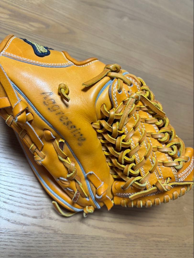 久保田スラッガー硬式用 内野手用グローブ アグレッシブ 湯もみ型付け済み 即戦力