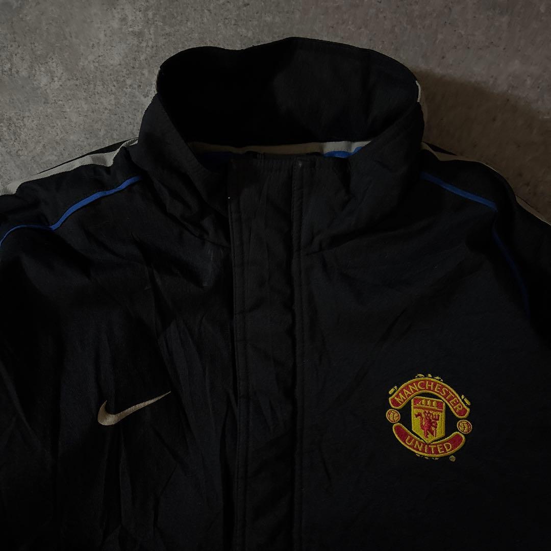 00s NIKE MANCHESTER UNITED 中綿　ナイロンジャケット