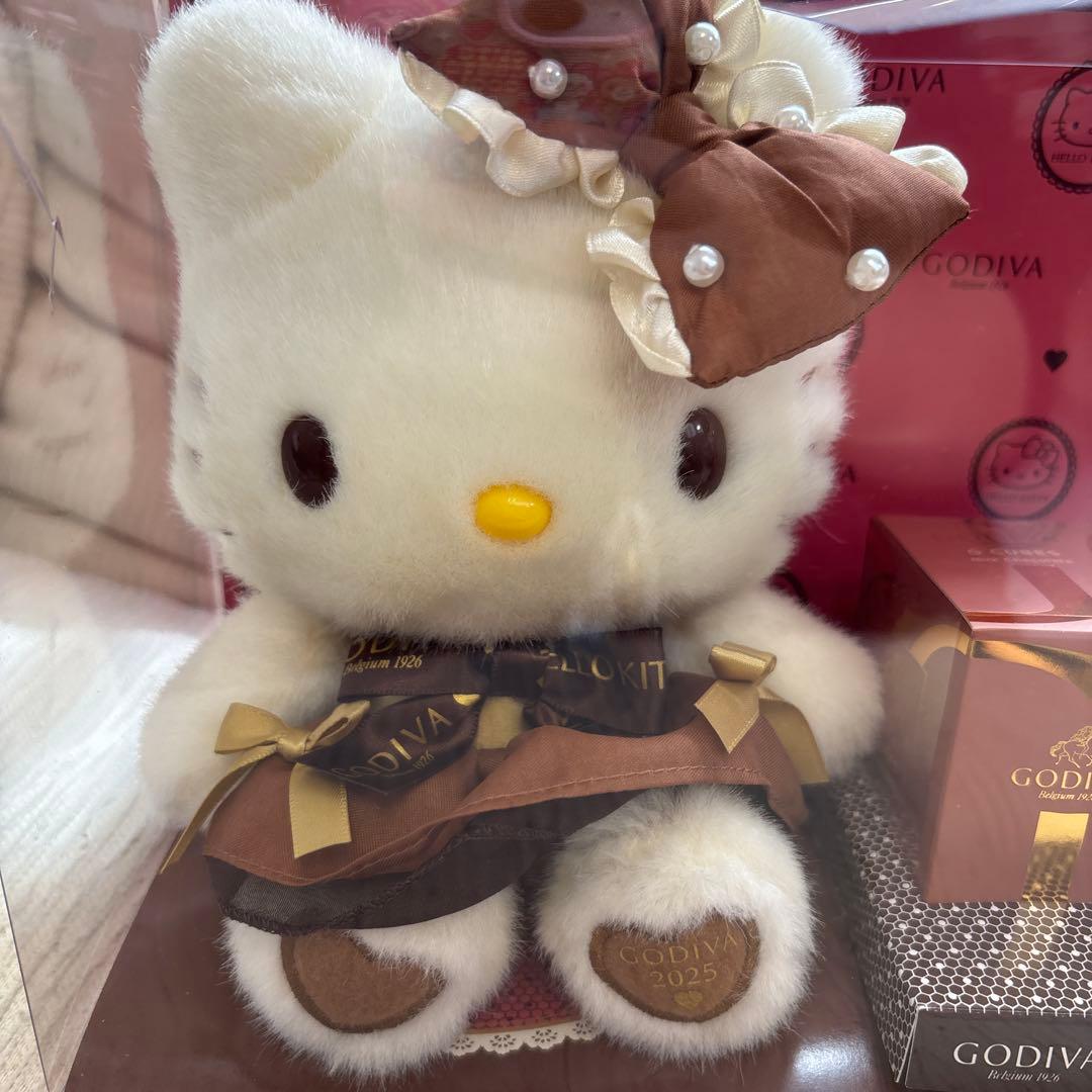 GODIVA ハローキティ ぬいぐるみ