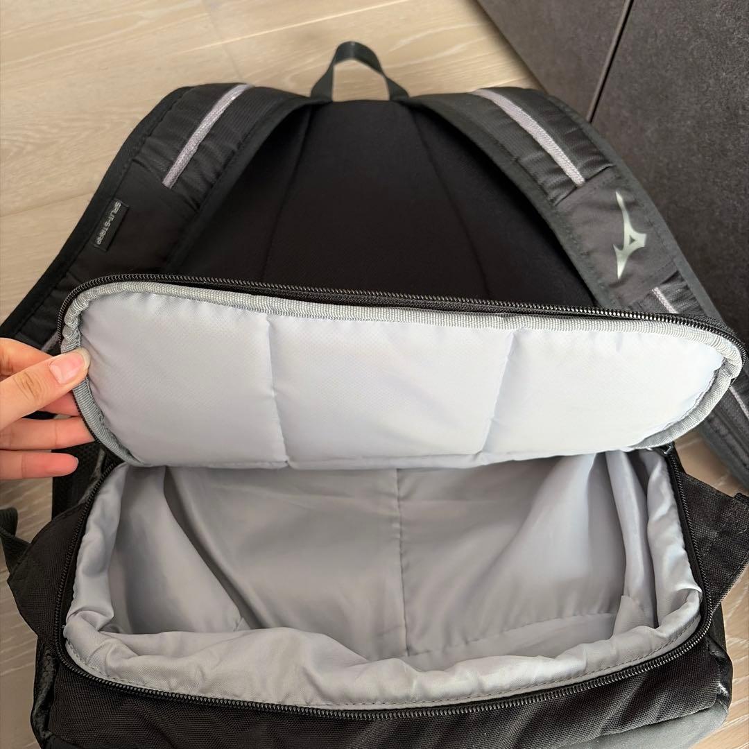 Mizuno スポーツバックパック 黒