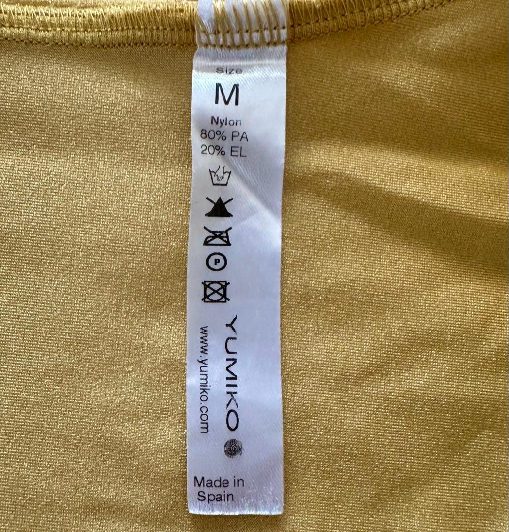 YUMIKO ZOE キャミソール レオタード Mサイズ 美品