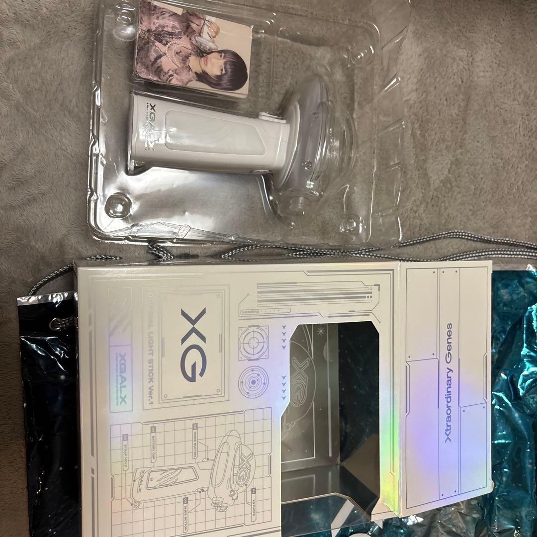 XG official light stick ver1 トレカ•ナップサック