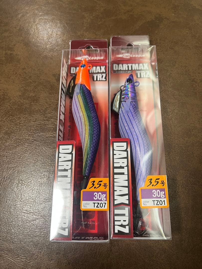 ダートマックスTRZ ディープパープル　3.5号　新品 tr アオリイカ