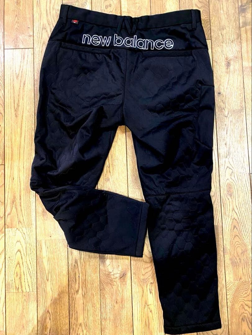 new balance メンズパンツ 黒