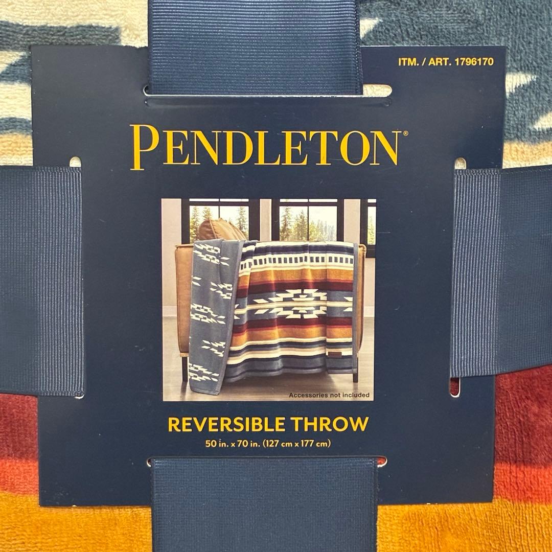 PENDLETON ペンドルトンリバーシブルブランケット2枚コストコブランケット