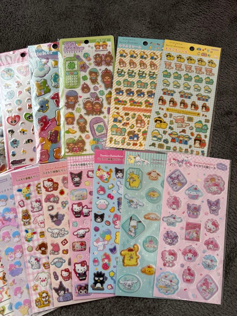 うるちゅるハッピーフォン大人図鑑シールまとめ売り正規品