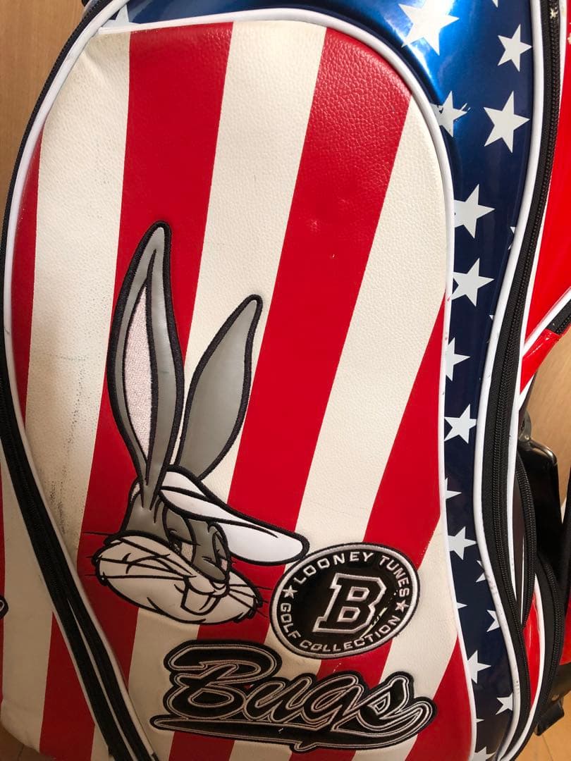 【送料込み】廃盤希少品　BUGS BUNNY キャディバッグ ゴルフバッグ