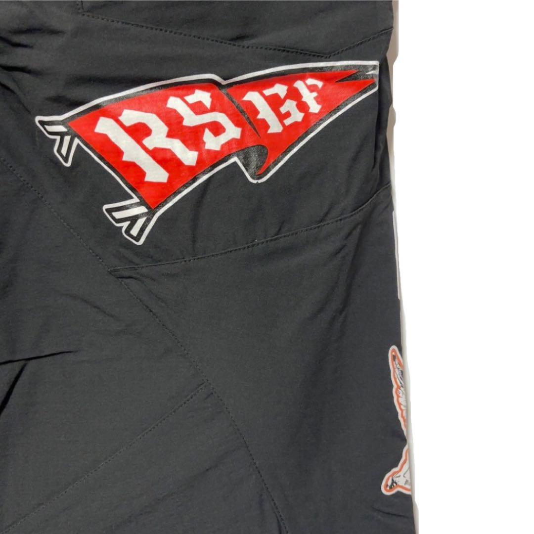 新品 ラッセルノ ゴルフ マルチロゴ ロングパンツ ブラック L 5