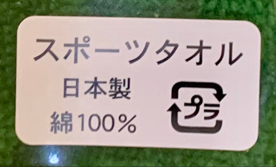 【新品未使用】市立船橋高校　タオル　新作　応援　市船ソウル　今治タオル　緑×白