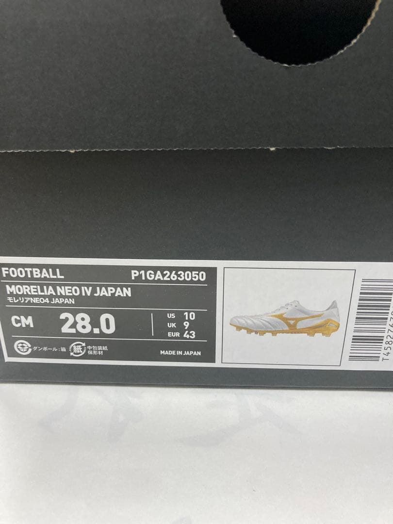 【限定カラー】モレリアネオ4 JAPAN 28.0㎝　P1GA263050