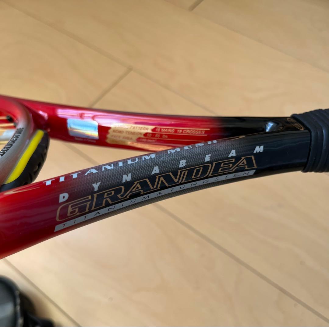 テニスの王子様越前リョーマブリヂストン DYNABEAM GRANDEAラケット