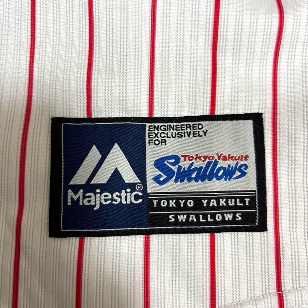 【美品】長岡秀樹　東京ヤクルトスワローズ　公式レプリカユニフォーム　Lサイズ