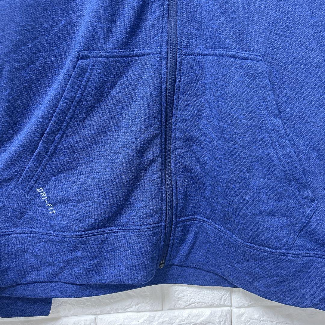 未使用タグ付き2XL ナイキ 上下 セットアップ ブルー ジップ フード