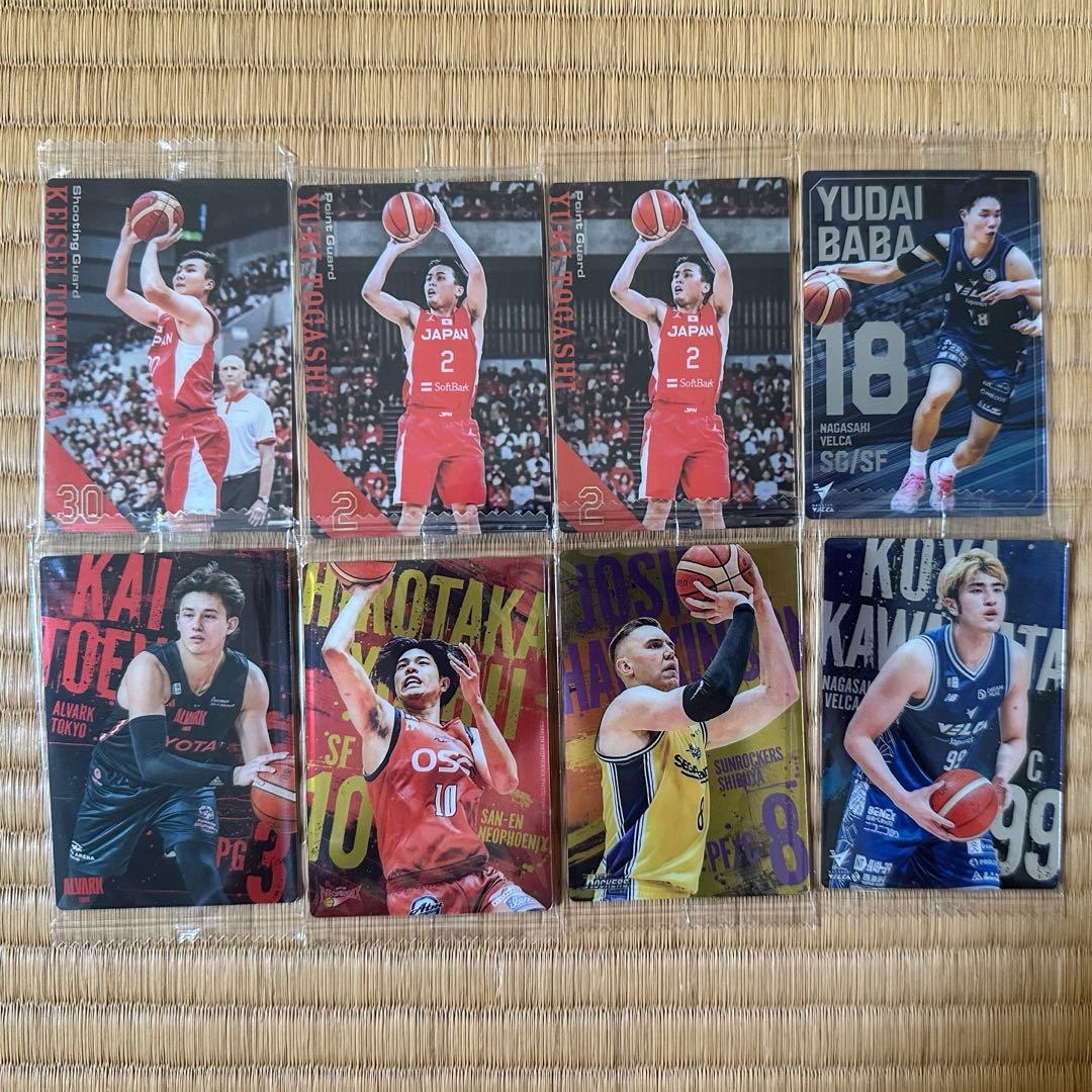 富樫勇樹含む　Bリーグカード　バスケットボール　バラ売りまとめ売り