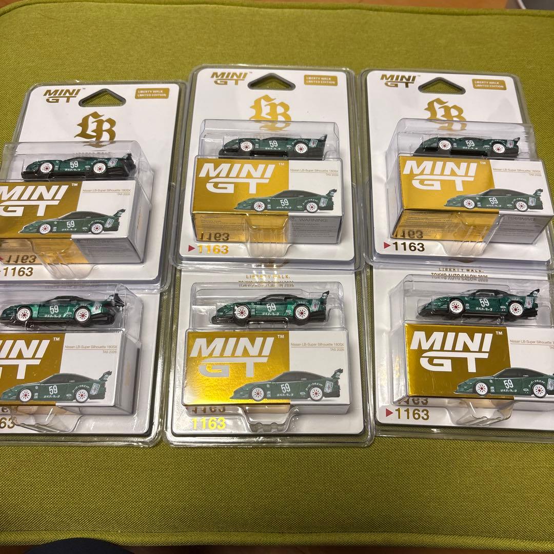 6台 MINI GT 日産 180sx LBWK 東京オートサロン 限定