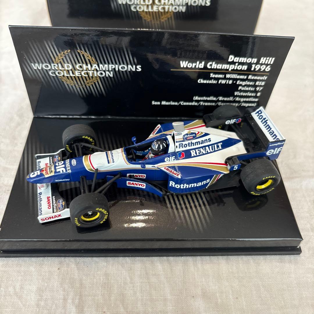 MINICHAMPS Dヒル 1996 ウィリアムズ・ルノー